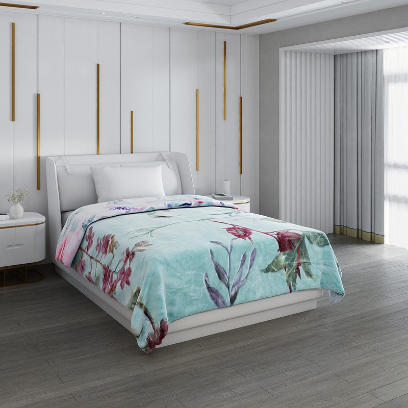 Monte Carlo Blooming Serenity Blanket - 850 GSM - Single
