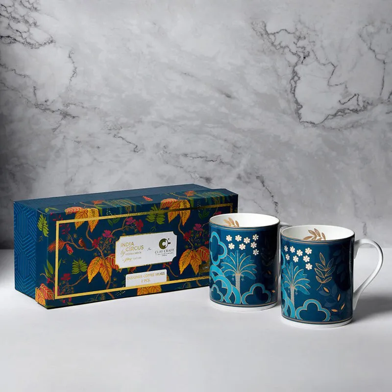 India Circus Oceanic Opulence Swing Mug (360 mL Each) - Set Of Two media 6