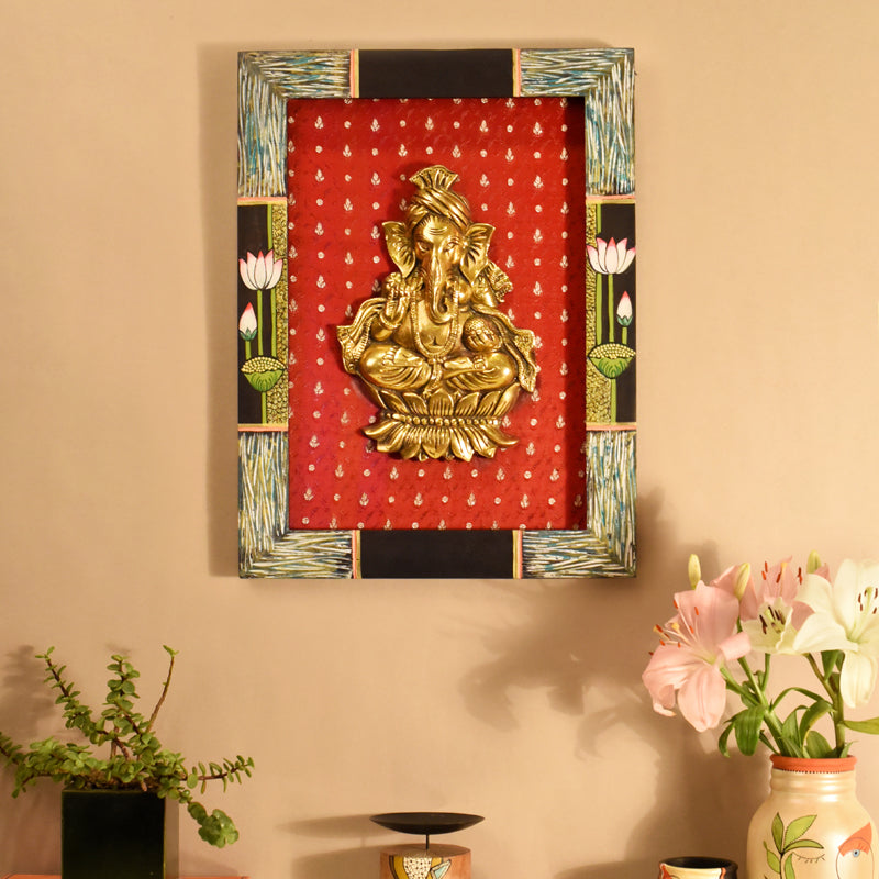 Ornate Ganesha Wall Art