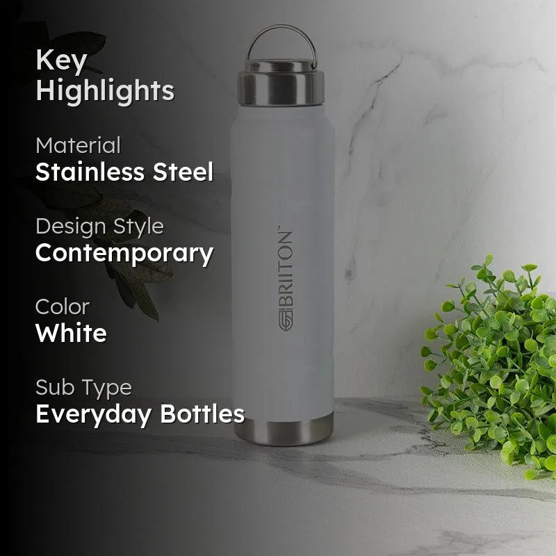 Velno Water Bottle (White) - 750 mL media 2
