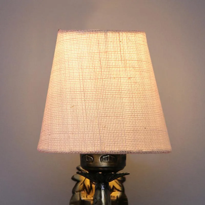 Ziada Stiva Fabric & Metal Wall Lamp - White media 4