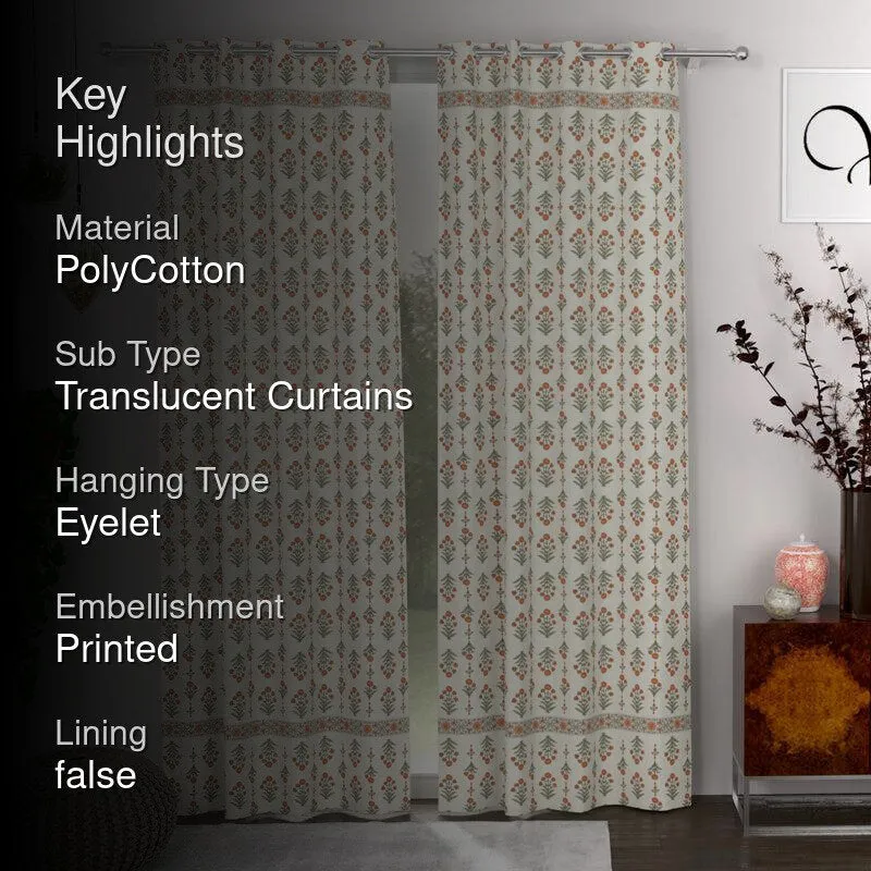 Quinn Printed Curtain - Set Of Two media 2