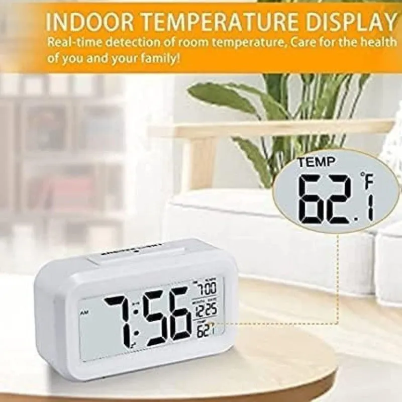 Time Nest Rectangle Plastic Table Clock media 5