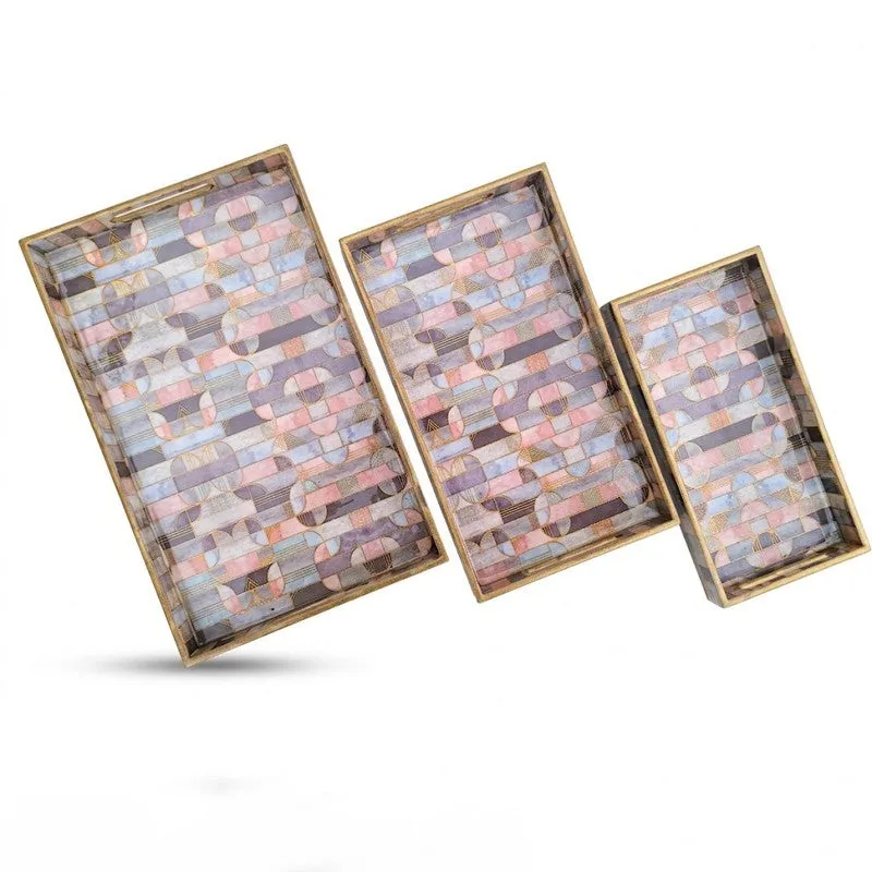 DineDock Serving Tray - Set of Three media 6