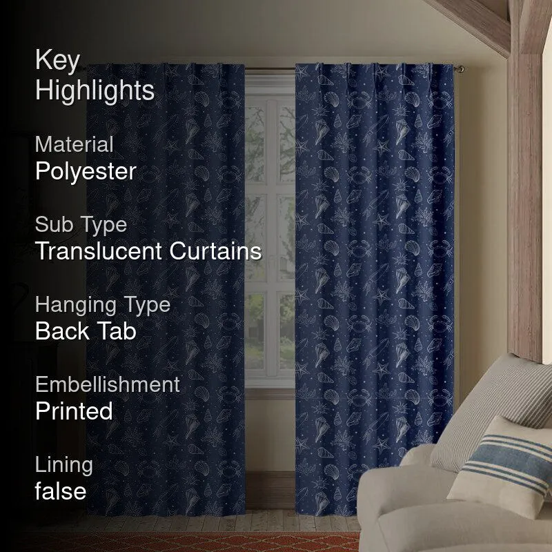 Sea Side Double Pinch Pleat Short Width Curtain media 2