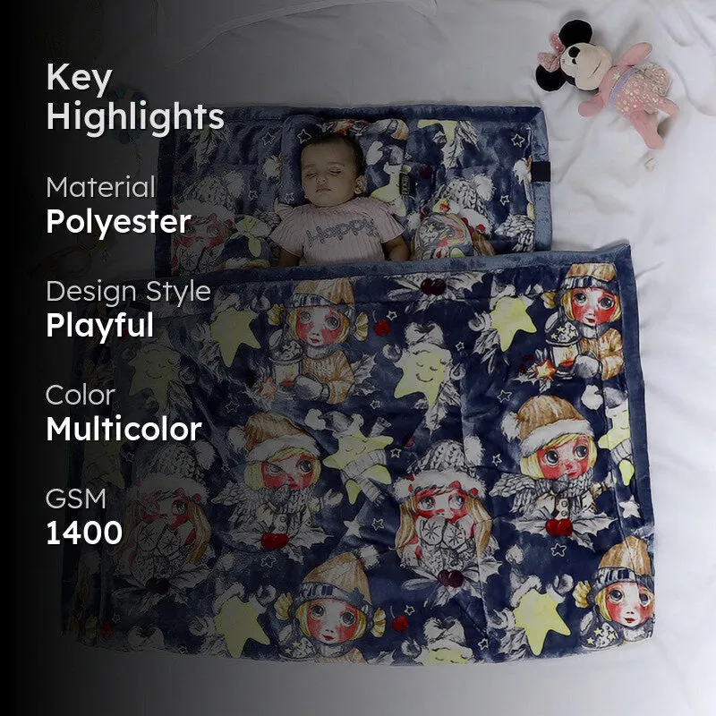Monte Carlo Starry Dreams Blanket - 1400 GSM media 2