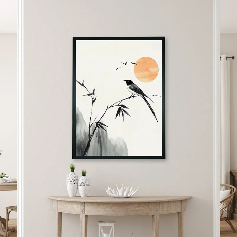 Song Of Sun Canvas Wall Art With Resin Frame media 4
