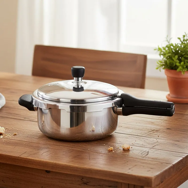 Meyer Stainless Steel Pressure Cooker - 4000 mL/17 Inches media 1