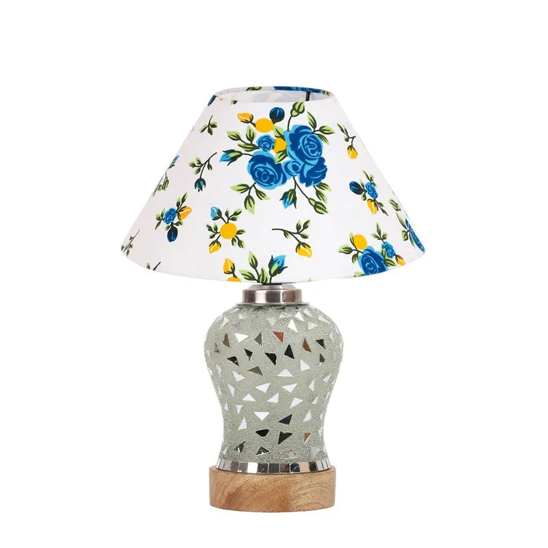 Liora Fleur Wooden Table Lamp - Multicolor media 5