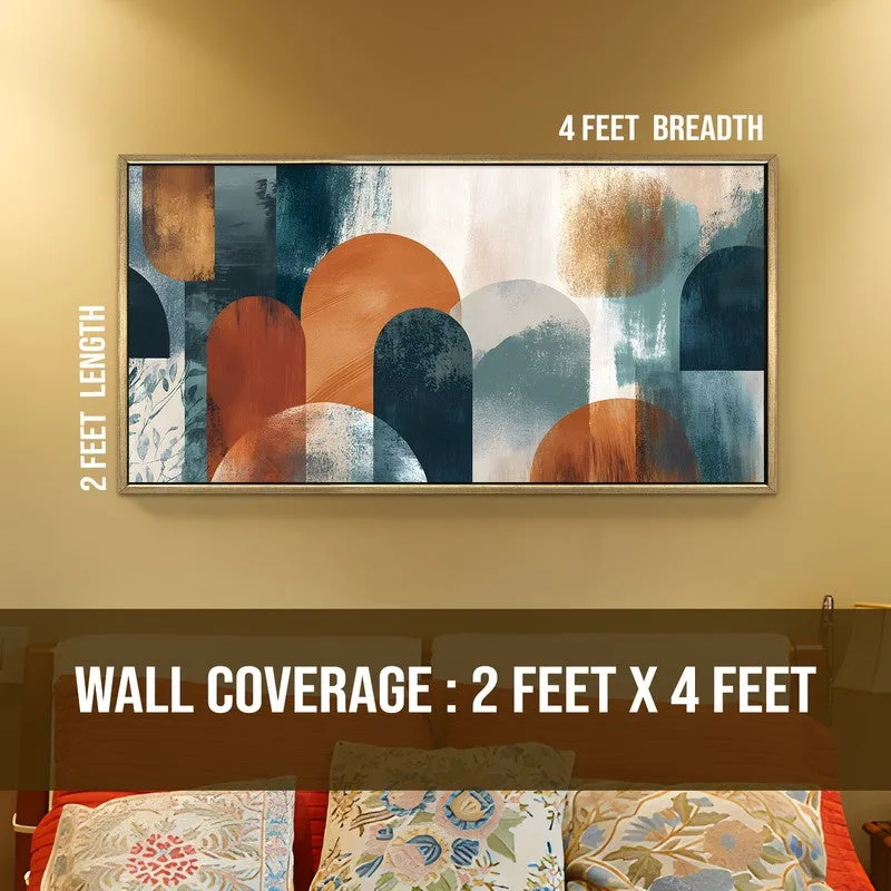 Manorline Curves Canvas Wall Art media 8