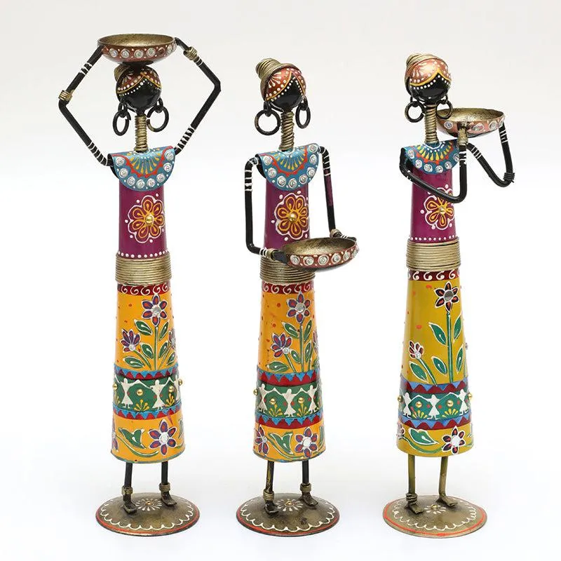 Darya Flora Wall Accent Tribal Showpiece media 6