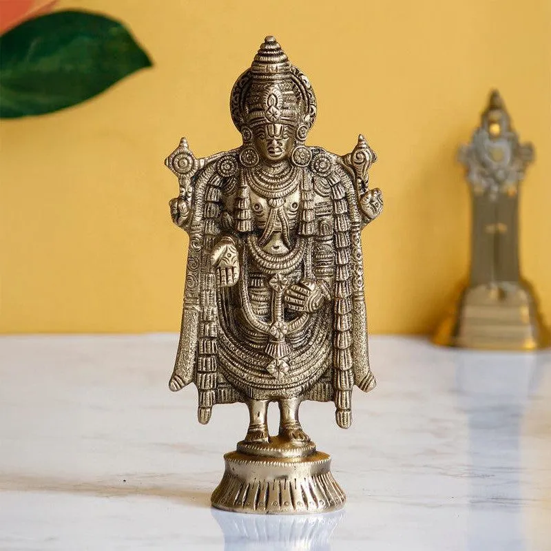 Shri Tirupati Balaji Brass Idol media 1