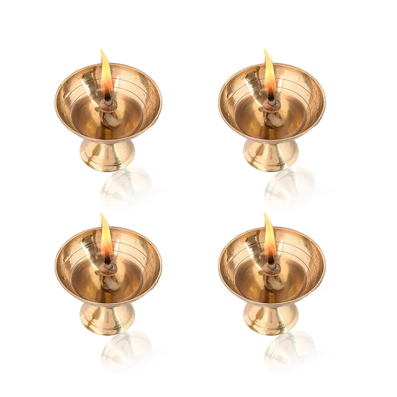 Pyali Pooja Diya - Set Of Four media 1