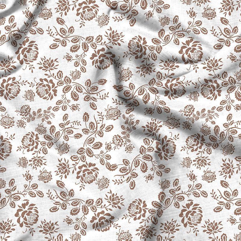 Chaya Reversible Ethnic Cotton Comforter (Beige) - 150 GSM media 7