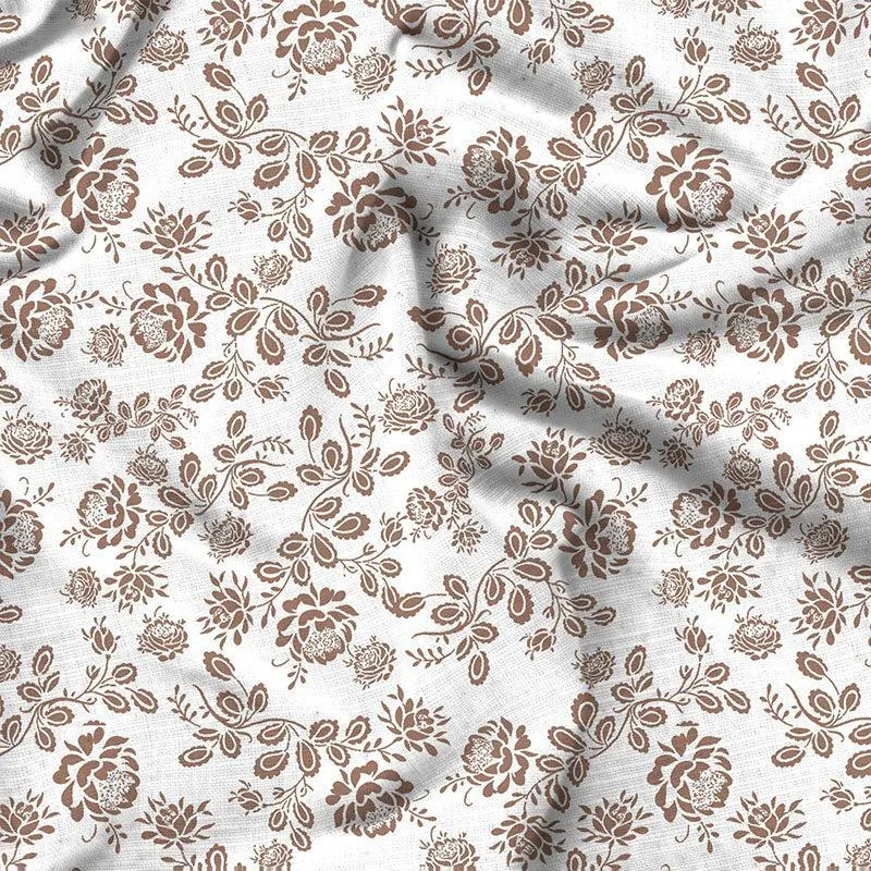 Chaya Reversible Ethnic Cotton Comforter (Beige) - 150 GSM media 7