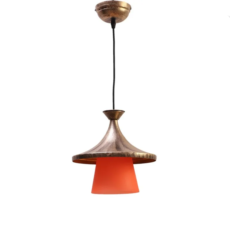 Amber Shine PVC Ceiling Lamp media 3