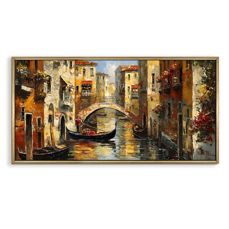 Shimmerwake Canvas Wall Painting With Frame media 3
