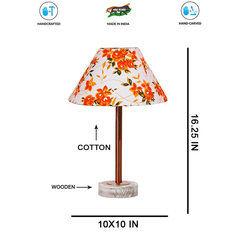 Ornexa Cone Rodin Wooden Table Lamp - Multicolor media 7
