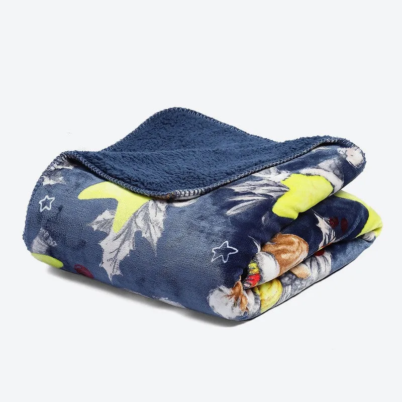 Monte Carlo Whimsical Wonderland Kids Blanket (Blue)- 500 GSM media 6