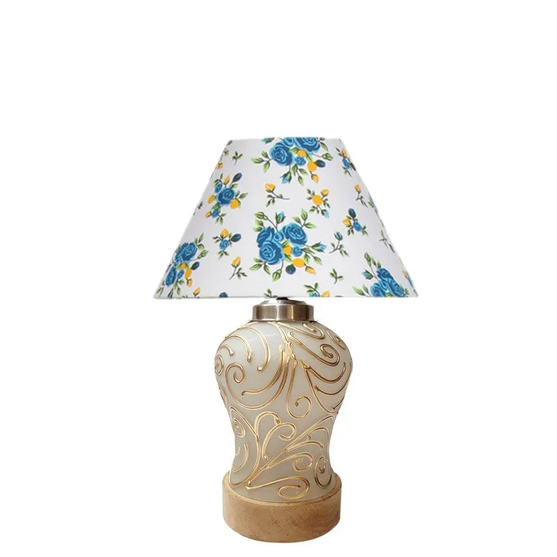 Lumithra Fleur Wooden Table Lamp - Multicolor media 4