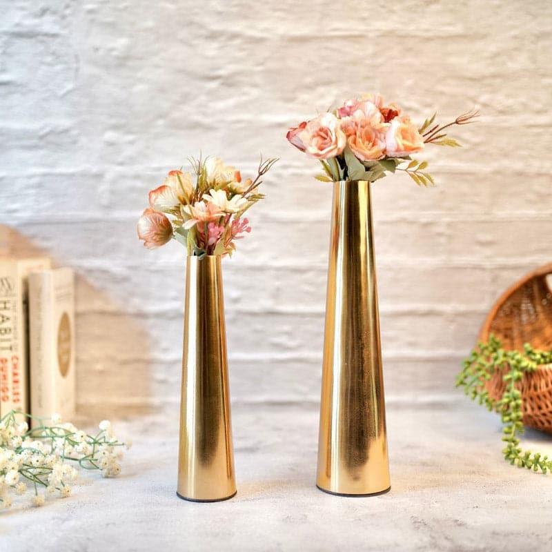 Groffa Metal Vase - Set Of Two media 4