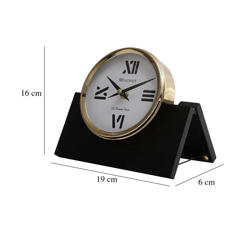Rivara Table Clock - Black media 5