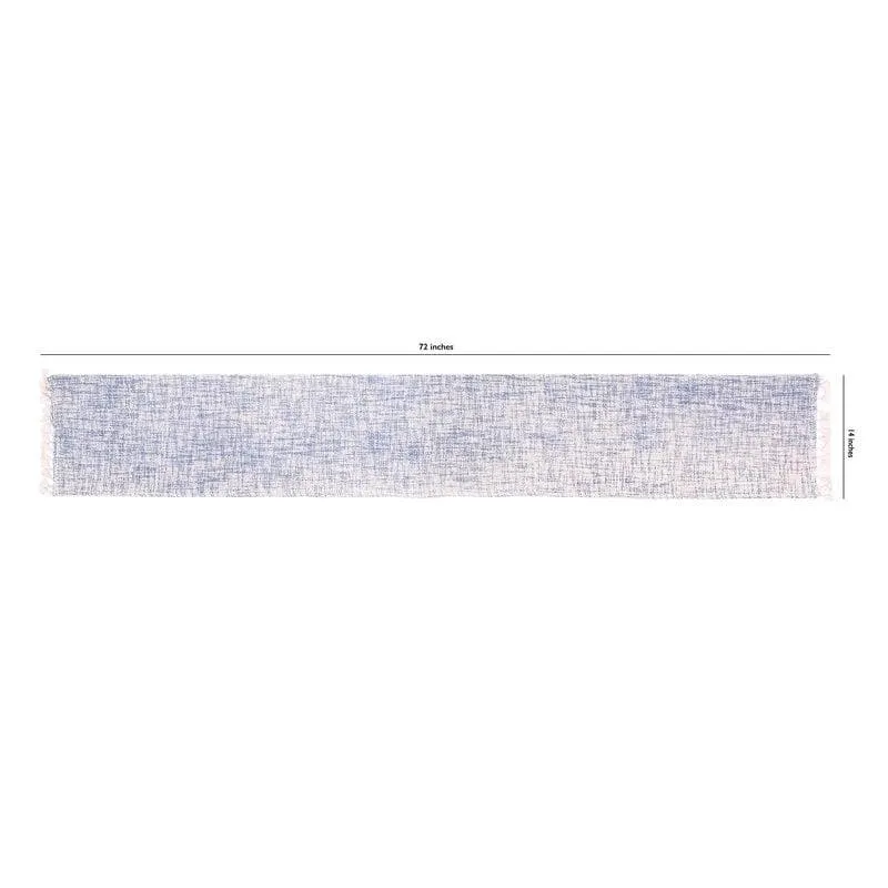 Arabian Sea Cotton Table Runner - Blue media 4