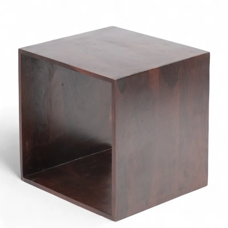Tverox Sheesham Wooden Side & Bedside Table (Brown) - Set Of Three media 6