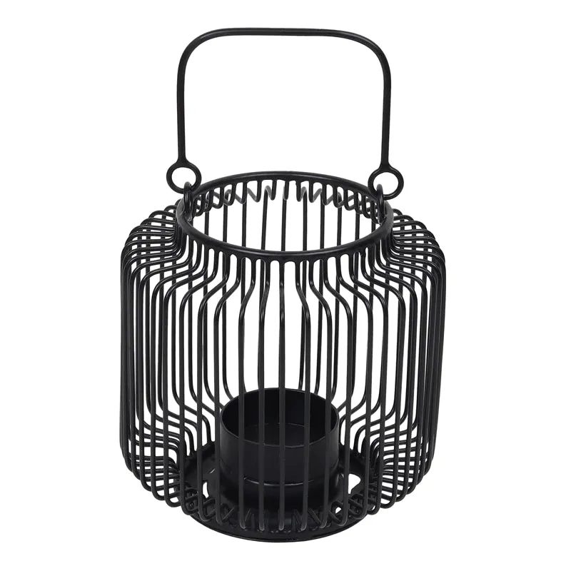 Nebula Tealight Candle Holder - Black media 4