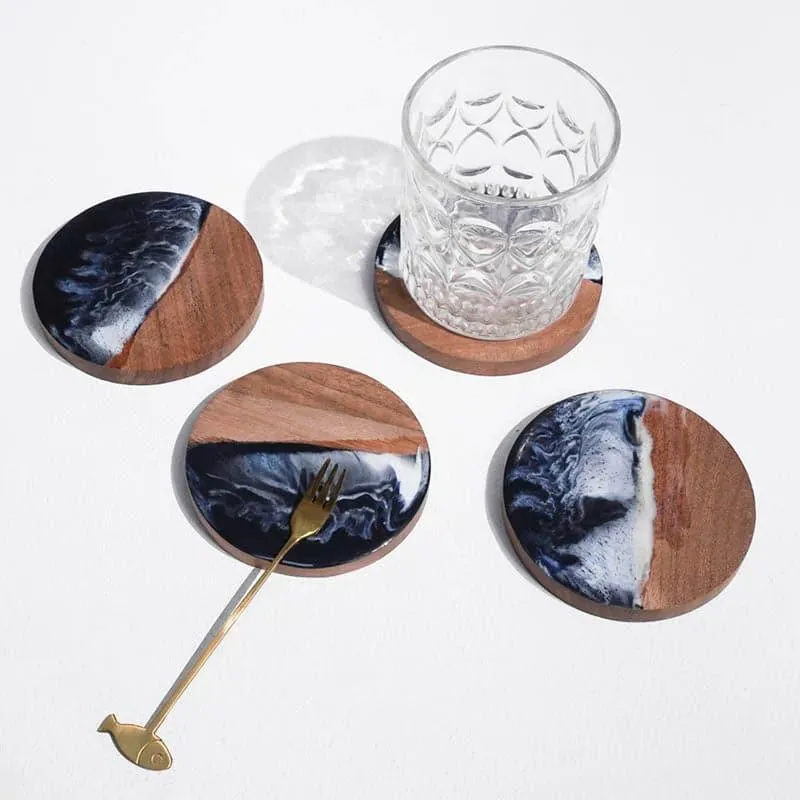Ocean Current Coaster - Set Of Four media 1