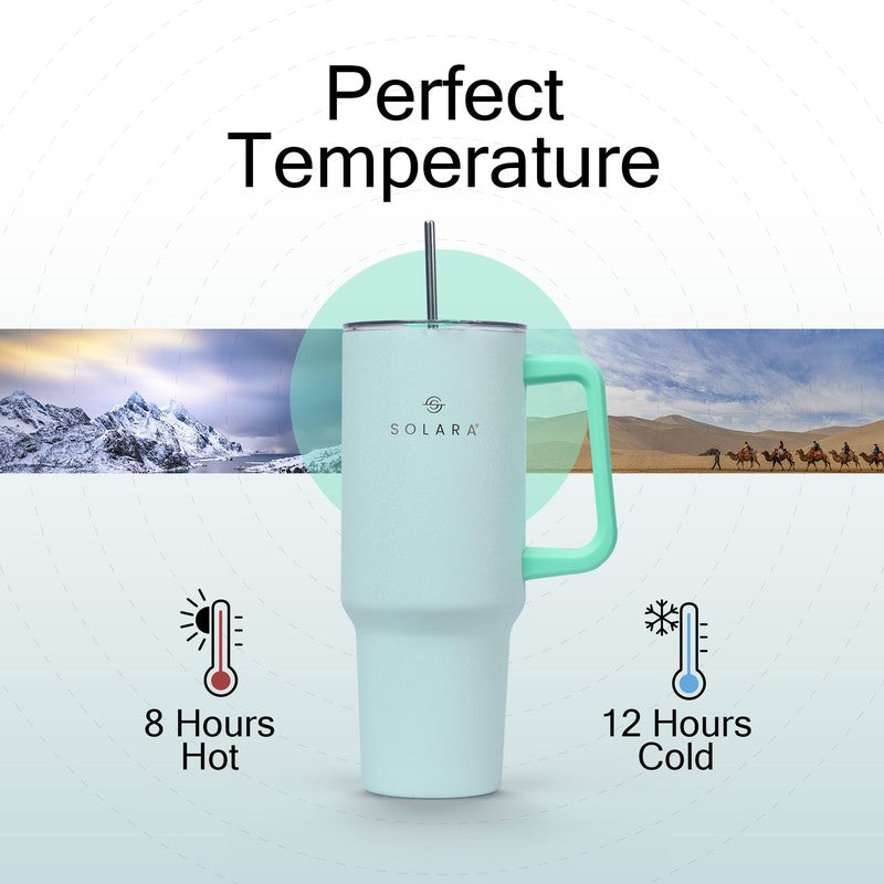 Solara Urban Chill Stainless Steel Tumbler (1200 ML) - Blue media 6