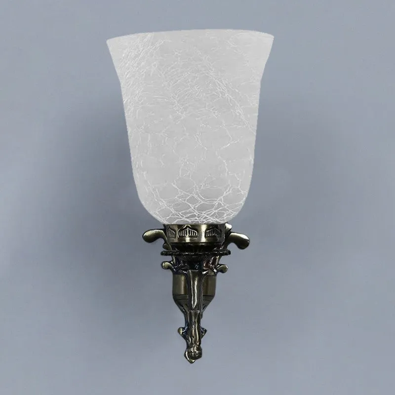 Crystal Bloom Gothic Crown Glass Wall Lamp media 6