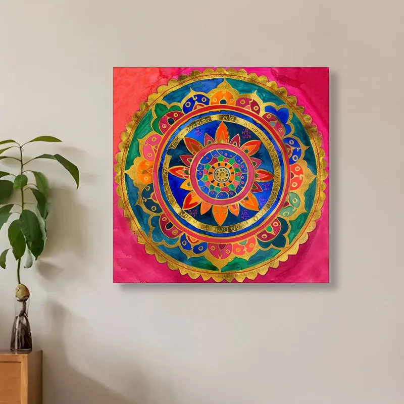 Gilded Koi Wall Art Without Frame media 2