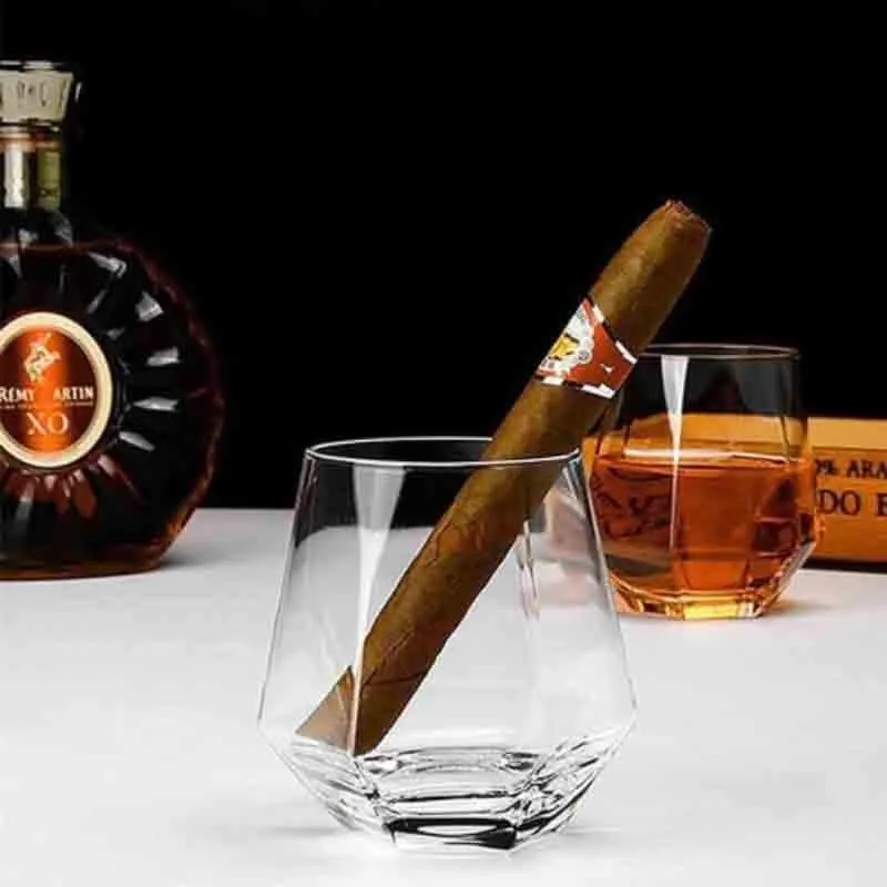 Amber Whiskey Glass (300 ml) - Set Of Four media 5
