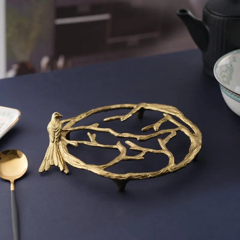 Flight Of Gold Trivet media 3