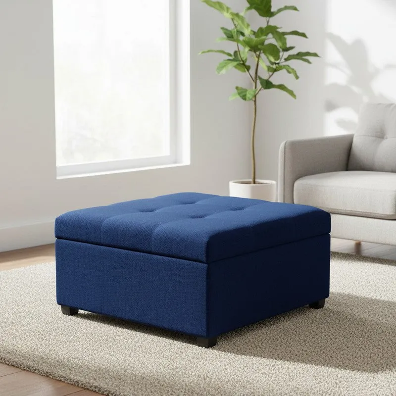 Uvaro Comelo Ottoman - Blue media 1