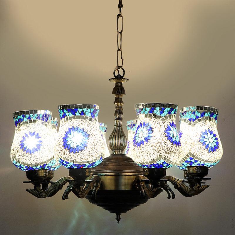 Prita Vilona Mosaic Golden Antique Ceiling Lamp