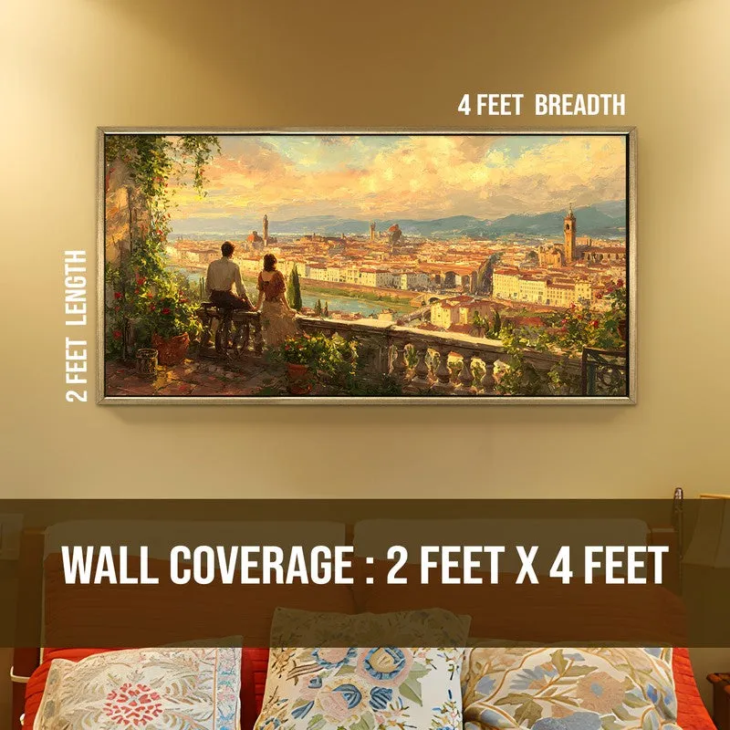 Togetherness Canvas Wall Painting With Frame media 8