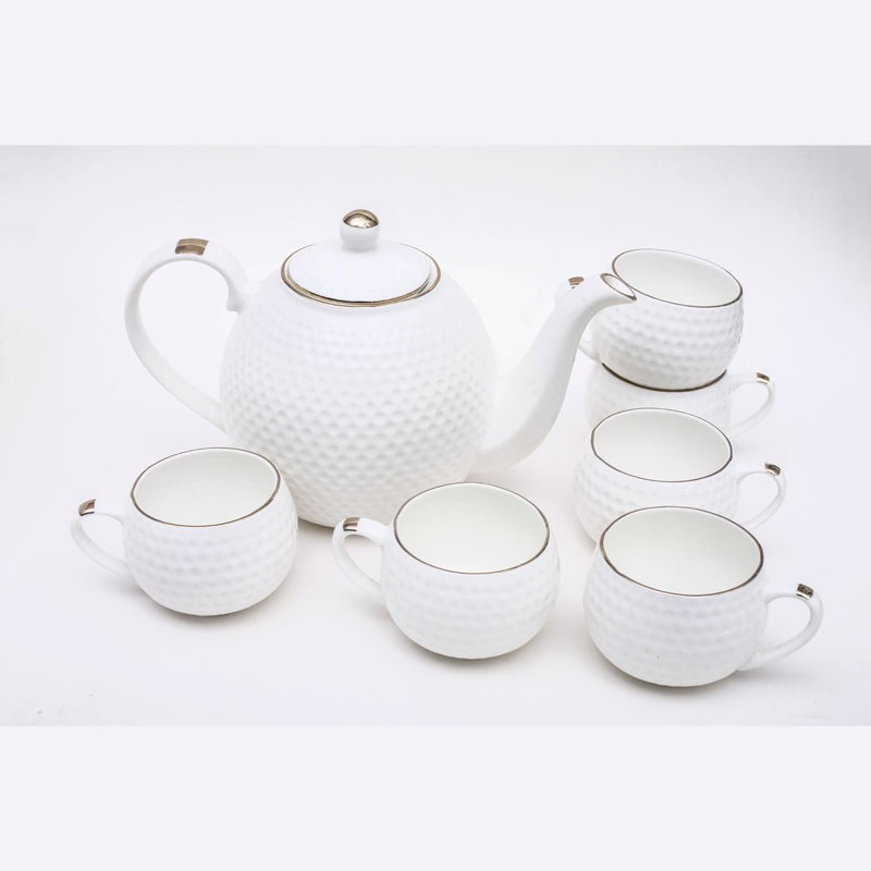 Mateo Tea Pot With Cups (125 ML) - Seven Piece Set image 3