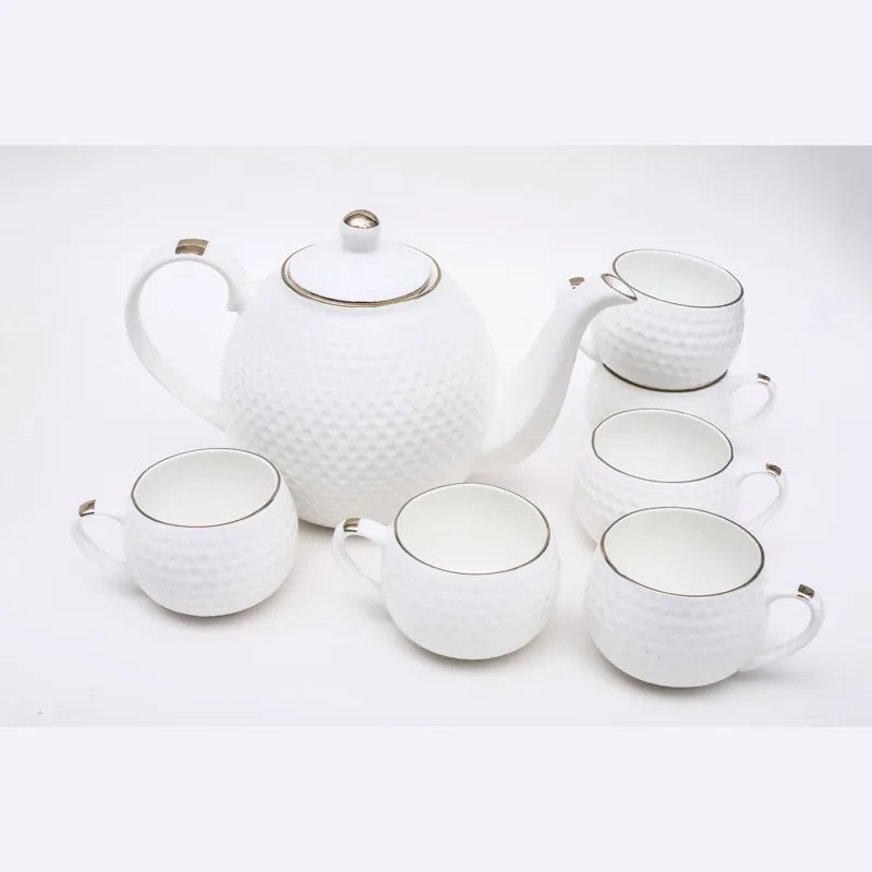 Mateo Tea Pot With Cups (125 ML) - Seven Piece Set media 3