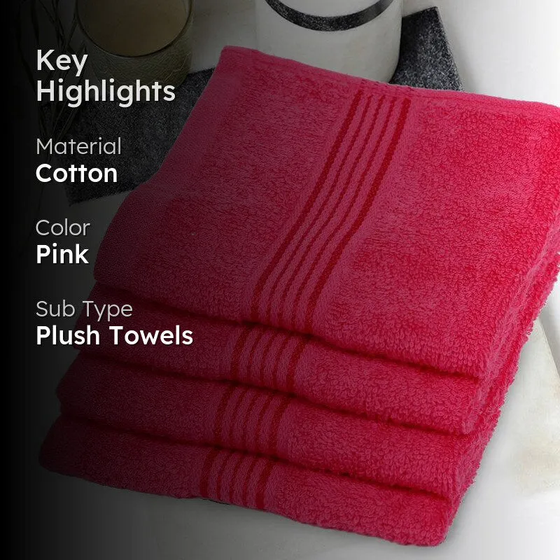Junia Face Towel (Pink) - Set Of Four media 2