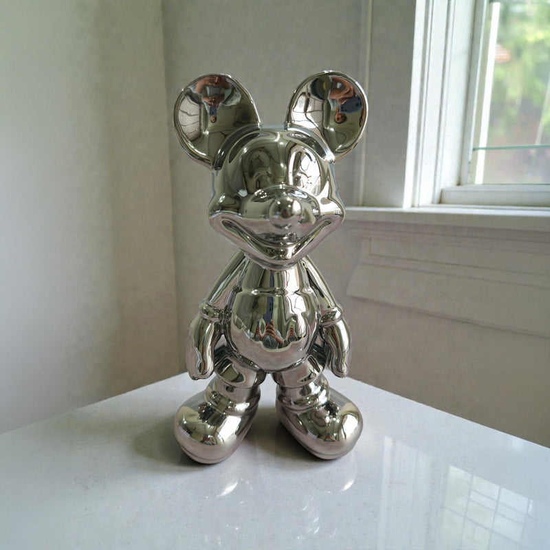 Disney Mickey Mouse Inspired Showpiece - Silver