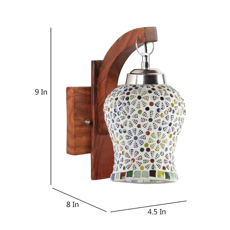 Bido Forma Mosaic Glass Wall Lamp media 4