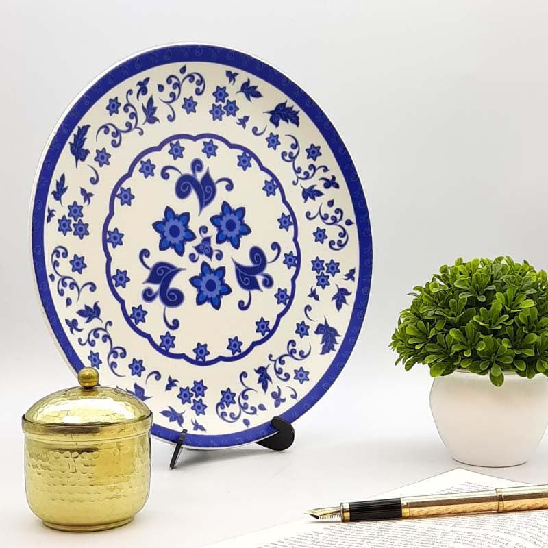 The Summer Moonflower Decorative Plate