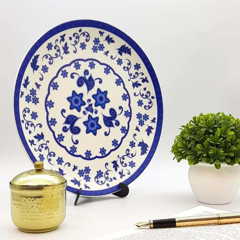 The Summer Moonflower Decorative Plate media 1