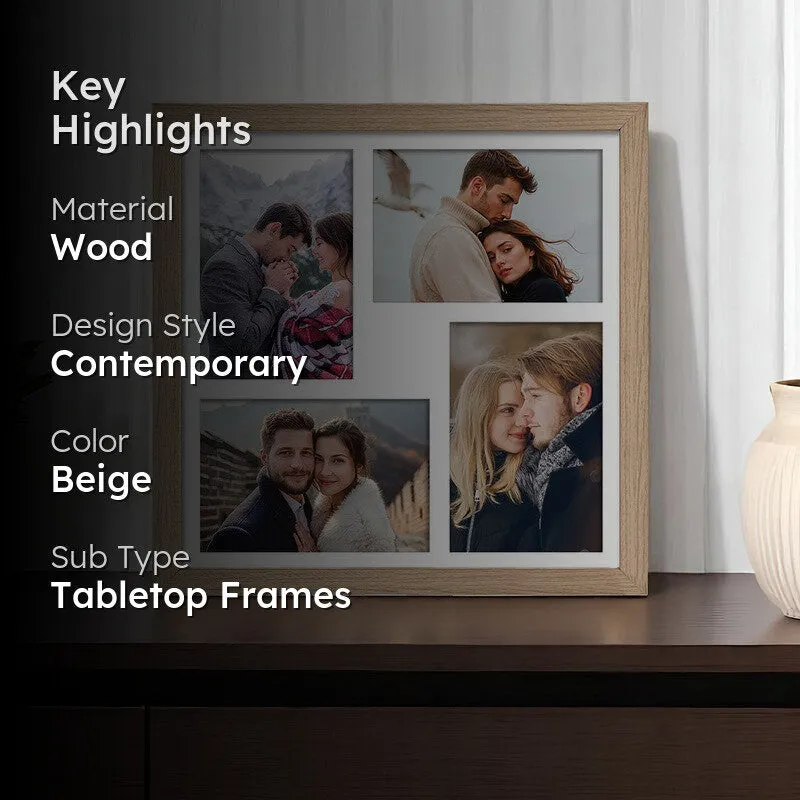 Memora Collage Photo Frame - Beige media 2