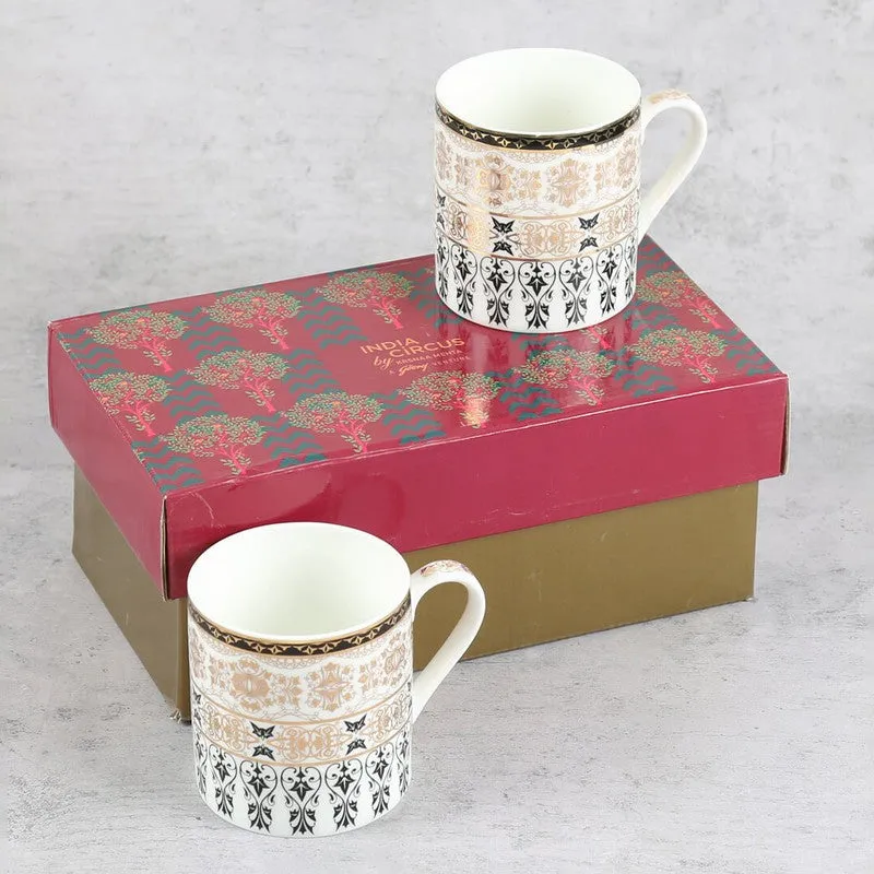 India Circus Circus Gallery Bone China Coffee Mug (350 mL Each) - Set Of Two media 6