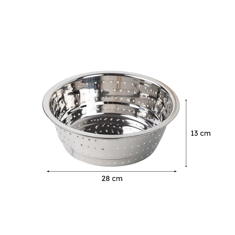Drizzle Drain Stainless Steel Strainer - 28 CM media 8