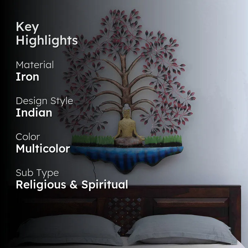 Tree Of Thought Iron Wall Accent media 2