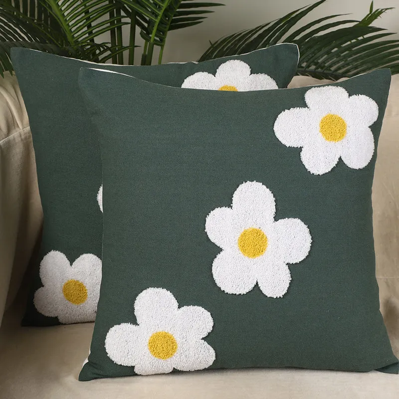 Bloom Tint Tufted Cushion Cover - Set Of Two media 2